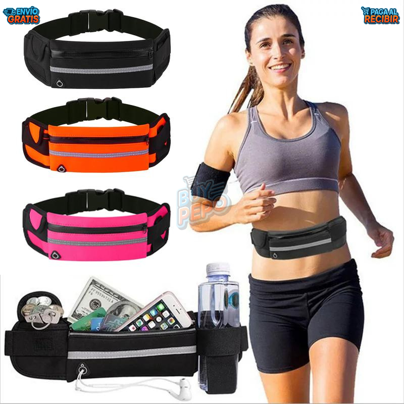 SportPocket™ 🏃♂️ - Riñonera deportiva segura 🎽