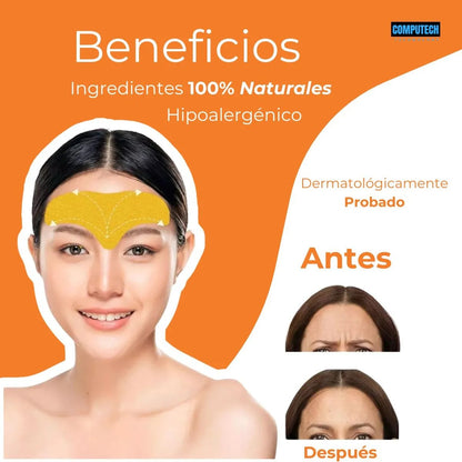 Parches faciales de cuidado