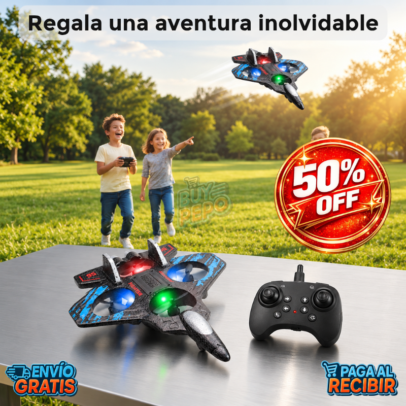 AeroStrike™ ✈️🔥 - Dron avión acrobático 🚀