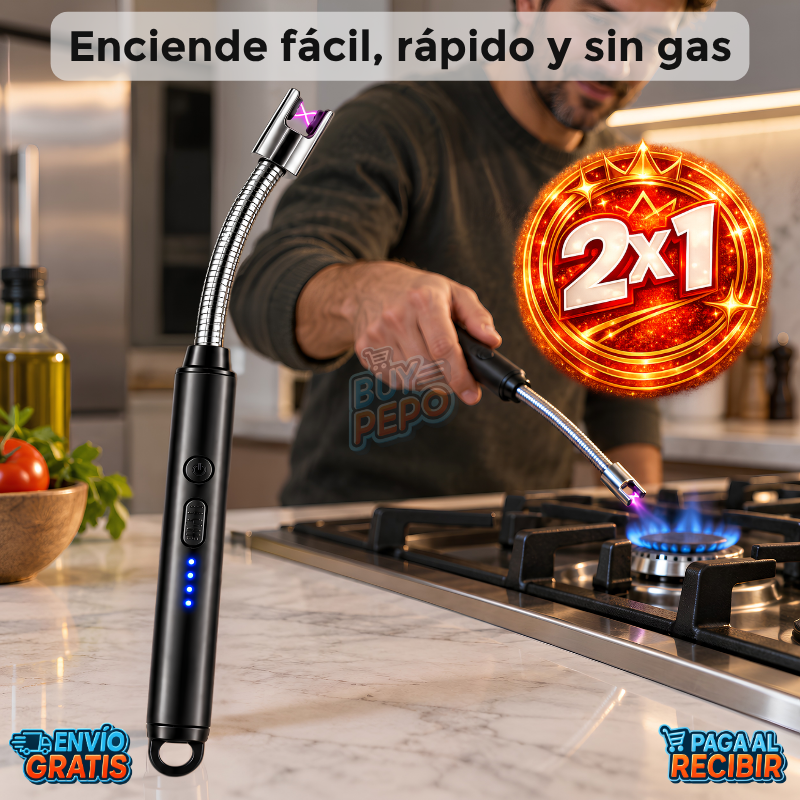 PlasmaFlex™ ⚡ - Encendedor eléctrico flexible 🔥