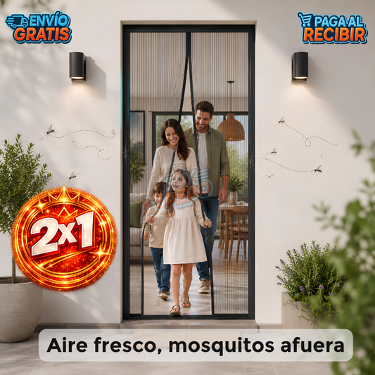 MosquiBlock™ ✨ - Cortina magnética antimosquitos 🚪
