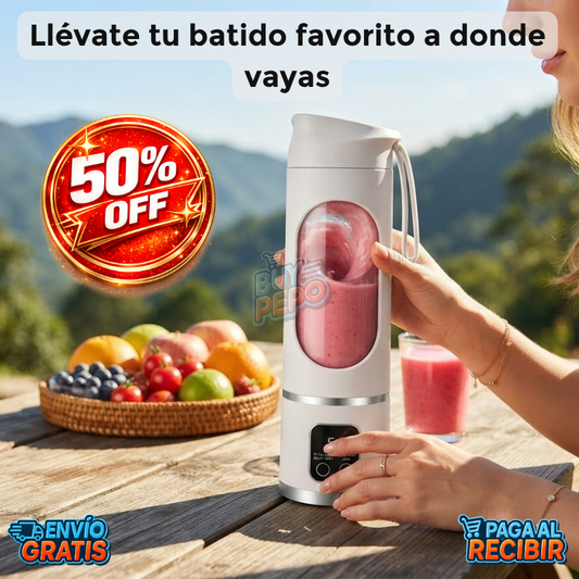 VitaMix Pro™ 🥤 - Licuadora portátil recargable ⚡