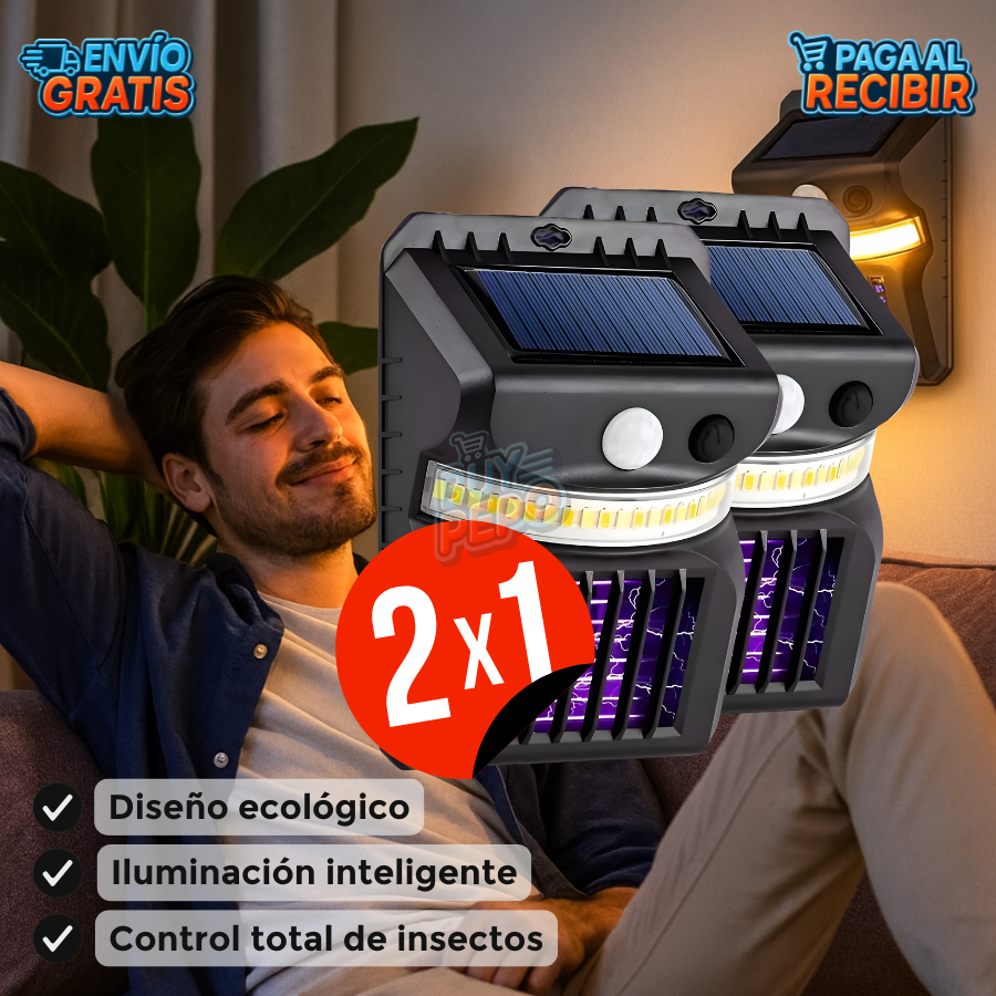 BrightKill™ 💡 – Lámpara antimosquitos inteligente 🦟