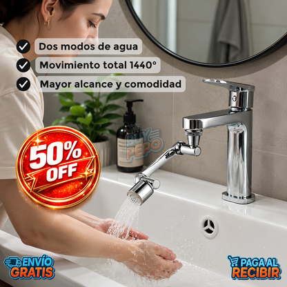 FlowMax™ 💧 - Extensor giratorio 1440° 💧