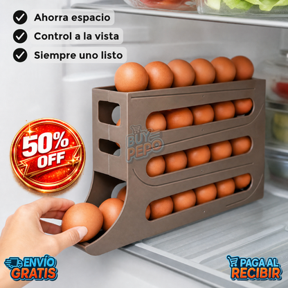 EggRoll™ 🥚 - Organizador de huevos rodante 🧊