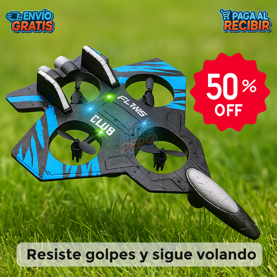 SkyRush™ ✈️ - Avión Acrobático Antigolpes 🚀