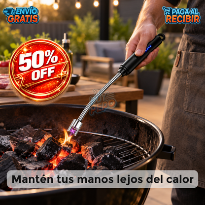 PlasmaFlex™ ⚡ - Encendedor eléctrico flexible 🔥