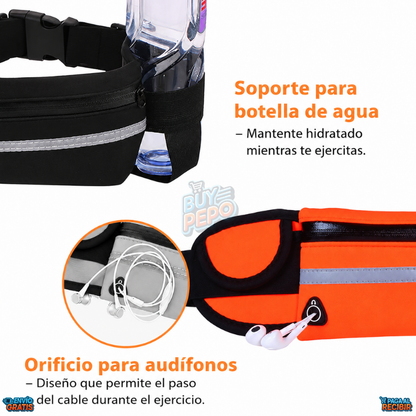 SportPocket™ 🏃‍♂️ - Riñonera deportiva segura 🎽