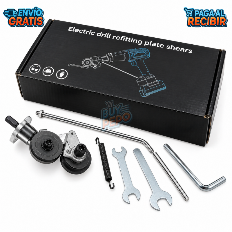 MetalCut Pro™ ⚙️ - Cortador para taladro ✂️