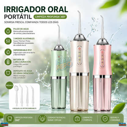CleanJet™ 🦷 - Limpieza bucal profunda 💦