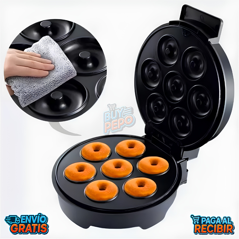 DonutBake™ 🍩 - Máquina para mini donas ✨