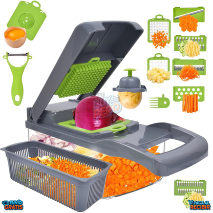 ChopMaster™ 🥕 - Cortador de verduras multifuncional 🔪
