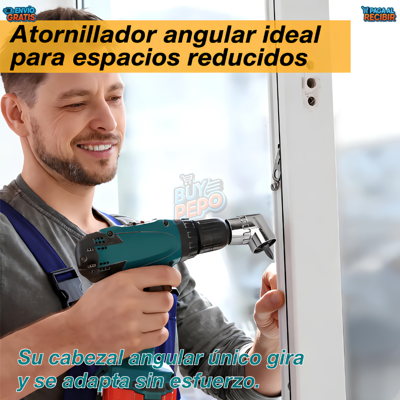 CornerDrive™ 🔩 - Adaptador angular para taladro 🛠️