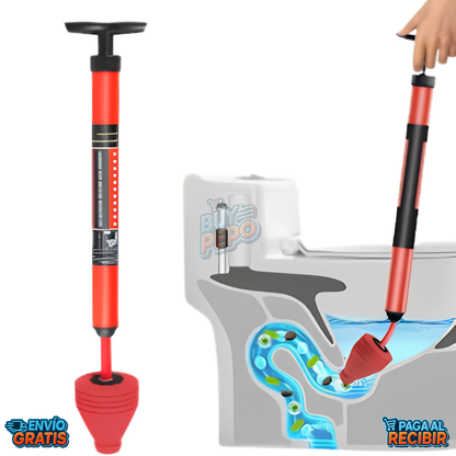 TurboPress™ 💨 - Destapador alta presión 🚽