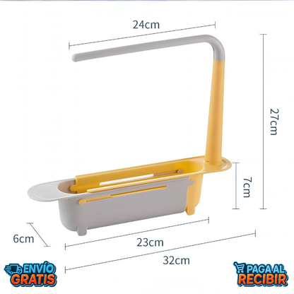 SinkMate™ 🧽 - Organizador de grifo multifuncional ✨