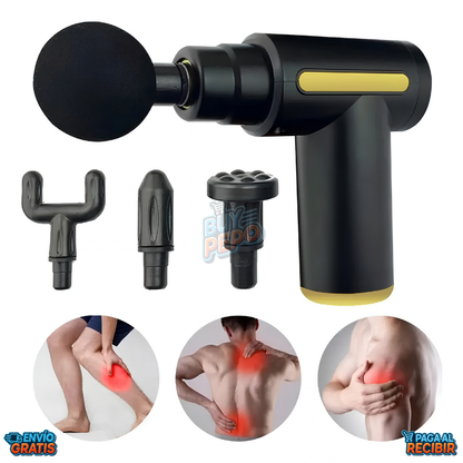 RelaxGun™ 💪 - Pistola Masajeadora Muscular 🔋