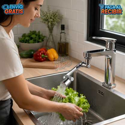 FlowMax™ 💧 - Extensor giratorio 1440° 💧