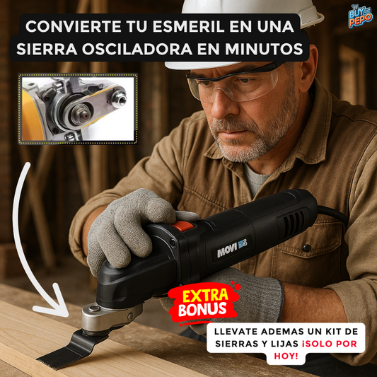 AmolaTool™ -  🔧 Adaptador Oscilante Para Amoladora ⚙️