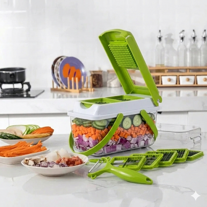 CocinaPro - 12 Cortes diferentes - Ahorra Tiempo y dinero!