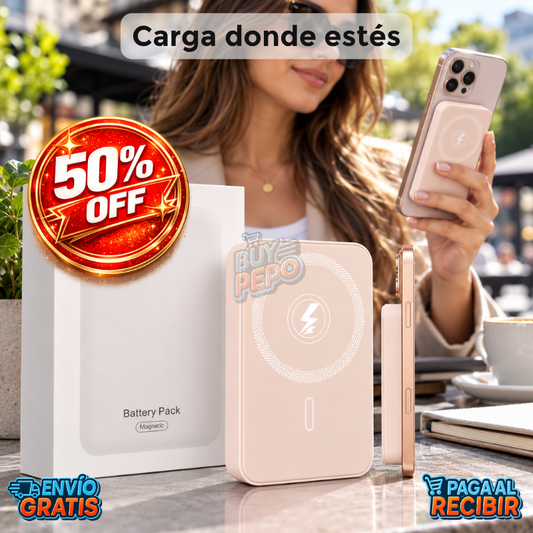 MagCharge™ 🔋 - Cargador magnético portátil ⚡