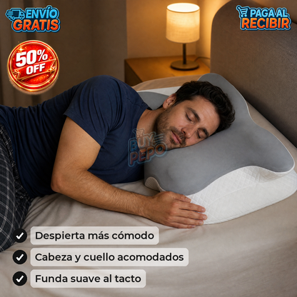 NeckCloud™ 😴 - Almohada ergonómica de descanso ☁️