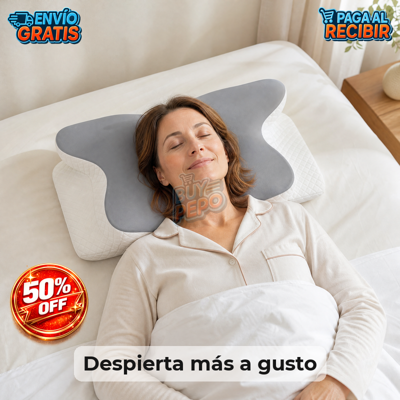 NeckCloud™ 😴 - Almohada ergonómica de descanso ☁️