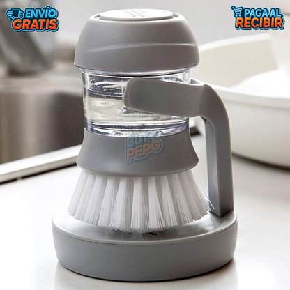 SoapScrub™ 🧽 - Cepillo dispensador de jabón 🫧