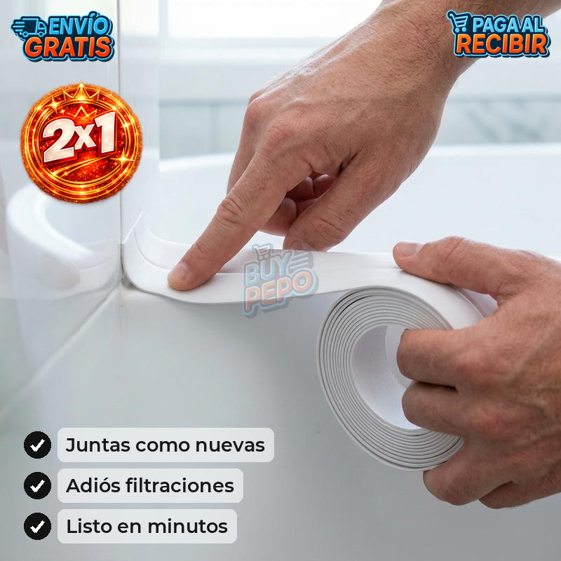 SealPro™ 🚿 - Cinta selladora impermeable antimoho ✨