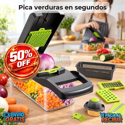 ChopMaster™ 🥕 - Cortador de verduras multifuncional 🔪