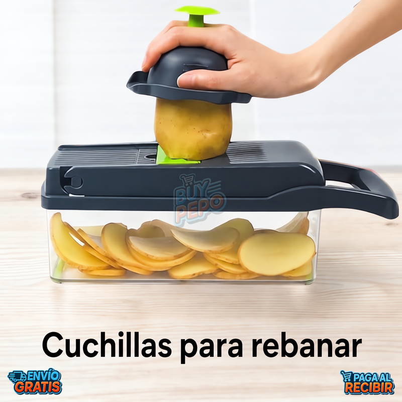 ChopMaster™ 🥕 - Cortador de verduras multifuncional 🔪