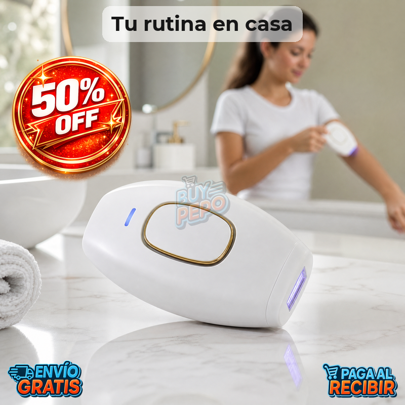 SilkPulse™ ✨ - Depiladora IPL 5 niveles 💡