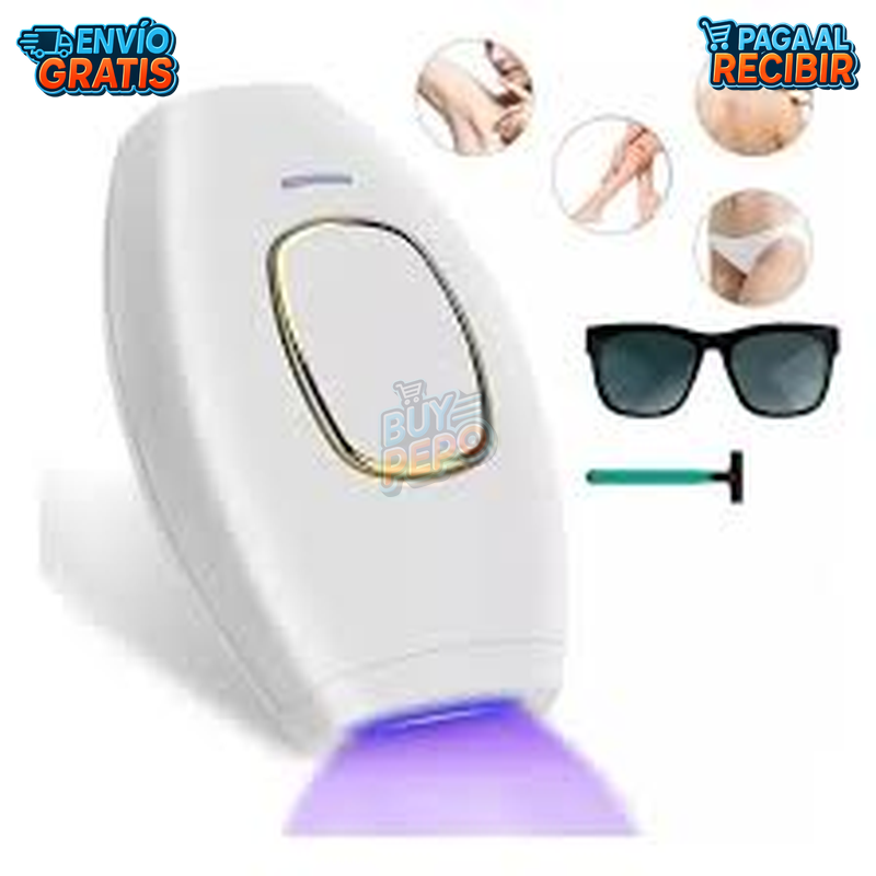 SilkPulse™ ✨ - Depiladora IPL 5 niveles 💡