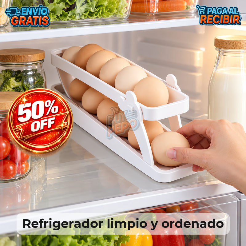 EggRoll™ 🥚 - Dispensador de huevos rodante 🔄