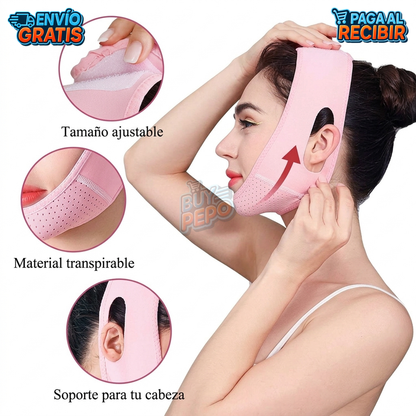 ByePapad™ 💆‍♀️ - Banda Reductora de Papada ✨