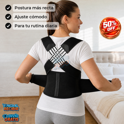 PostureFit™ 🧍 - Faja de postura ajustable ✨