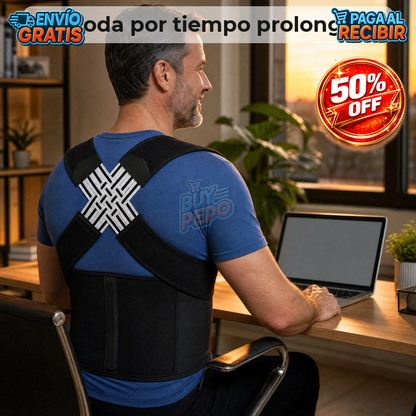 PostureFit™ 🧍 - Faja de postura ajustable ✨