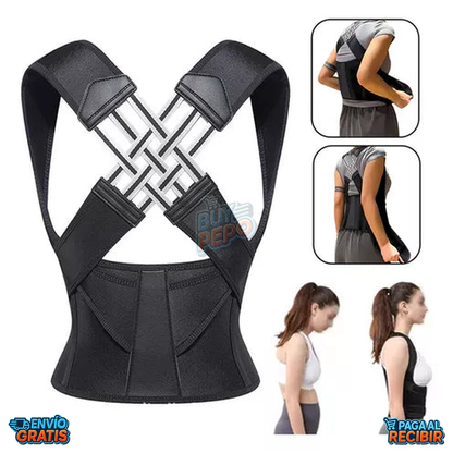 PostureFit™ 🧍 - Faja de postura ajustable ✨