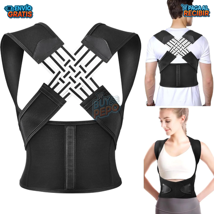 PostureFit™ 🧍 - Faja de postura ajustable ✨