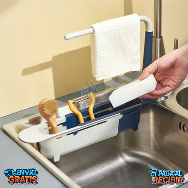 SinkMate™ 🧽 - Organizador de grifo multifuncional ✨