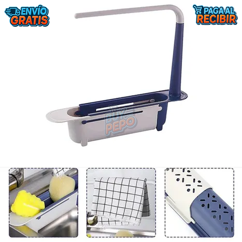 SinkMate™ 🧽 - Organizador de grifo multifuncional ✨