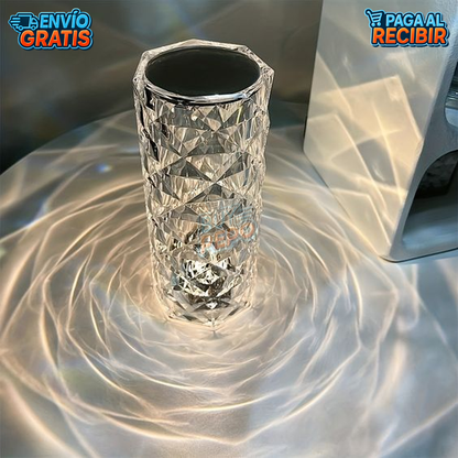 CrystalGlow™ 💎 - Lámpara cristal 16 colores 🌈