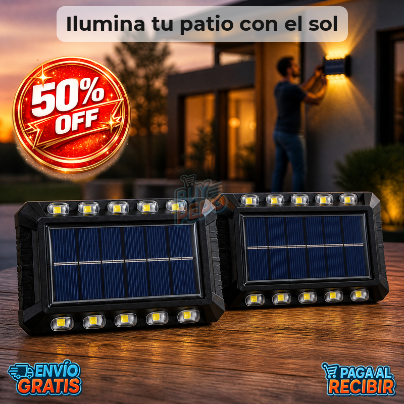SolarGuard™ ☀️ - Lámparas solares con sensor 💡