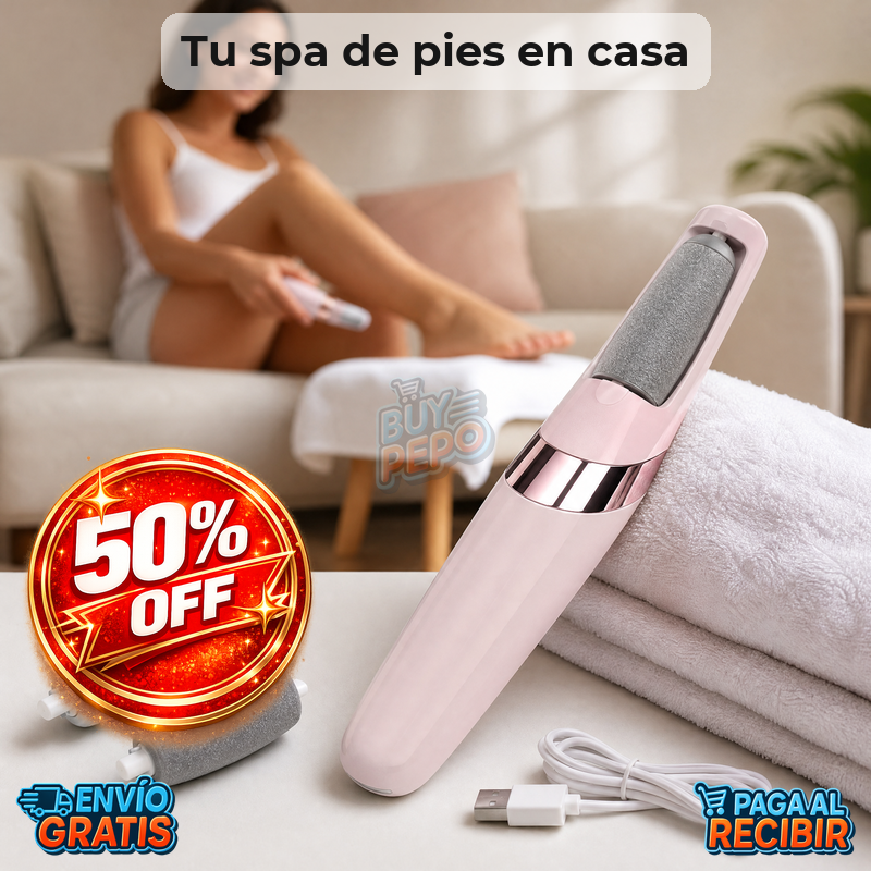 SilkStep™ 🦶 - Lima eléctrica para pies ✨