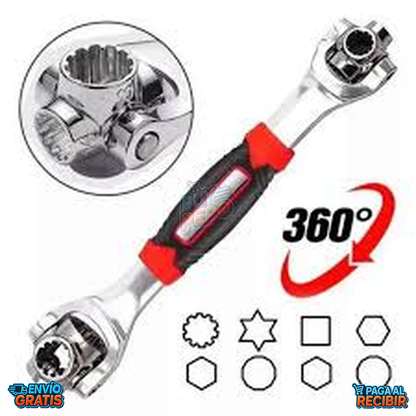 FixTwist™ 🔧 - Llave multifunción 48 en 1 ⚙️