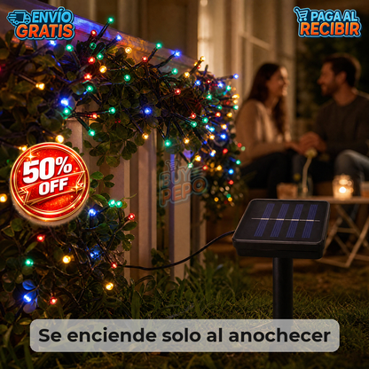 SolarSpark™ 🌟 - Luces navideñas solares ☀️
