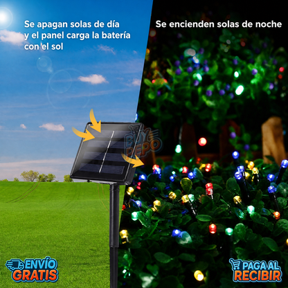 SolarSpark™ 🌟 - Luces navideñas solares ☀️