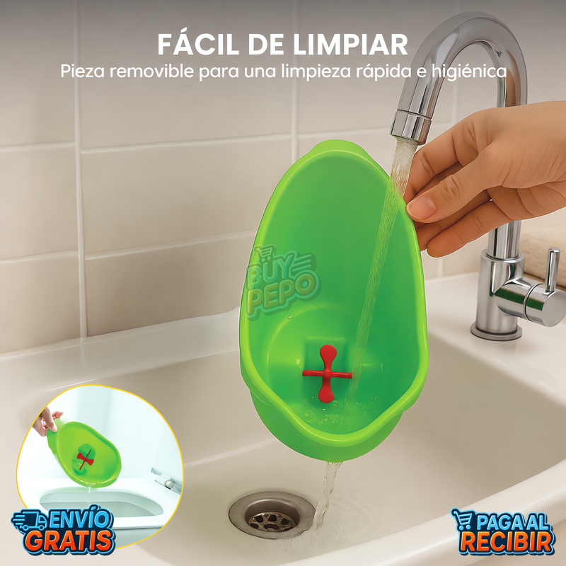 FrogPotty™ 🐸 - Mingitorio infantil con ventosas 🚽