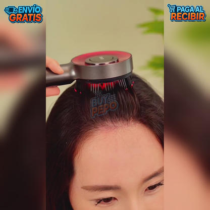 SerenComb™ 💆‍♀️ - Cepillo masajeador eléctrico recargable ✨