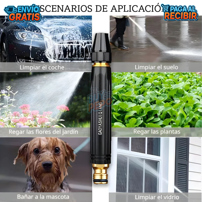 AquaBlast™ 💦 - Pico manguera alta presión 🚿