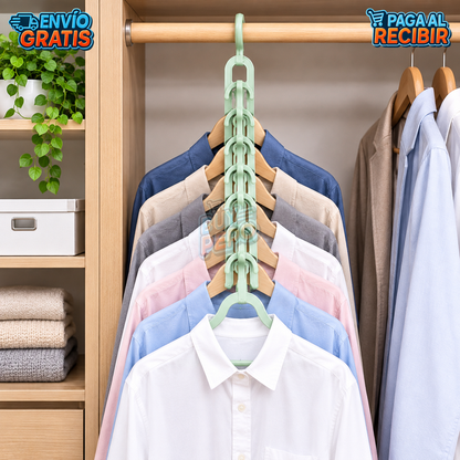 HangStack™ 👕 - Organizador vertical de perchas ✨